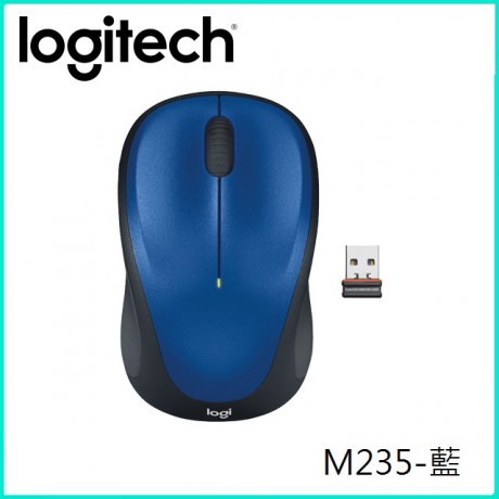 羅技 M235無線滑鼠-藍