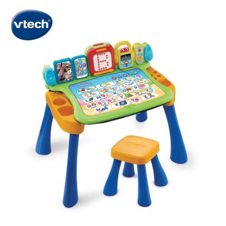 【Vtech】4合1多功能互動學習點讀桌椅組