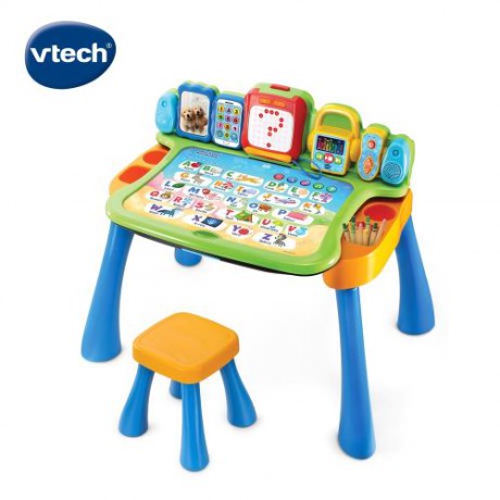 【Vtech】4合1多功能互動學習點讀桌椅組